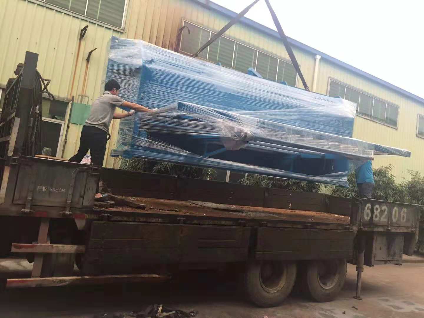 四米雙頭刨槽機發往佛山順德